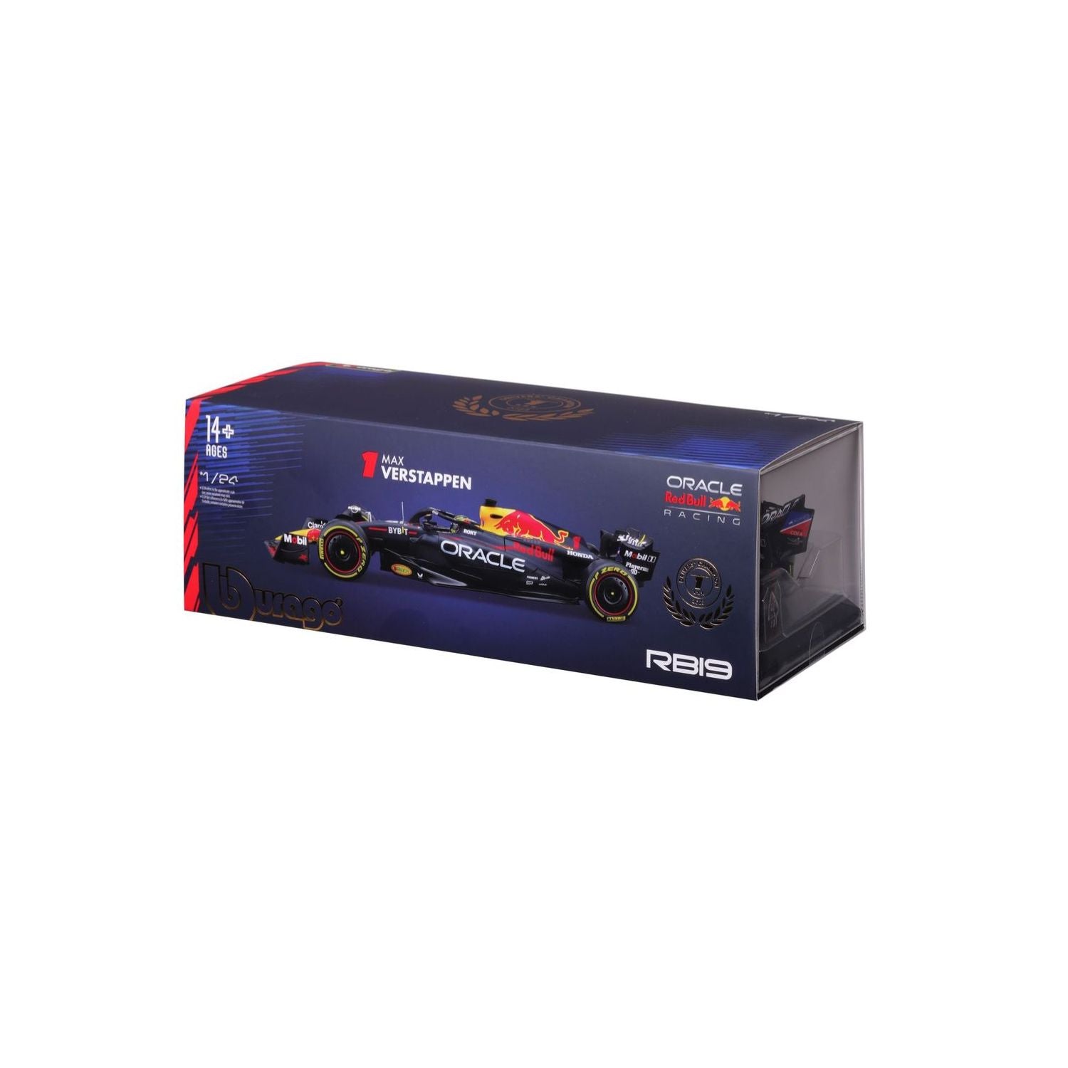 Bburago Scale 1:24 Red Bull F1 RB19 2023 - #1 M.Verstappen