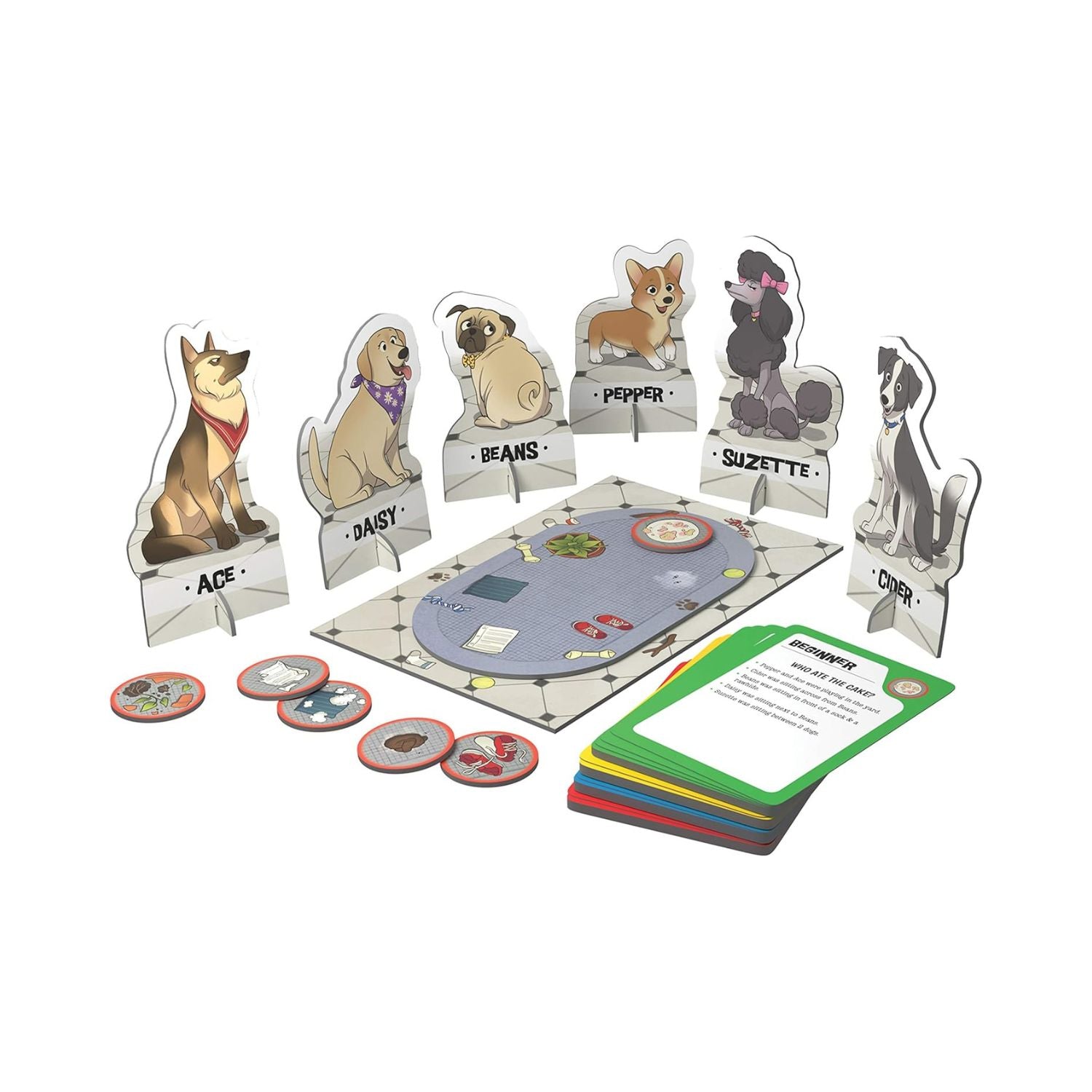 ThinkFun Dog Crimes Logic Game - Brainteaser for Kids and Adults