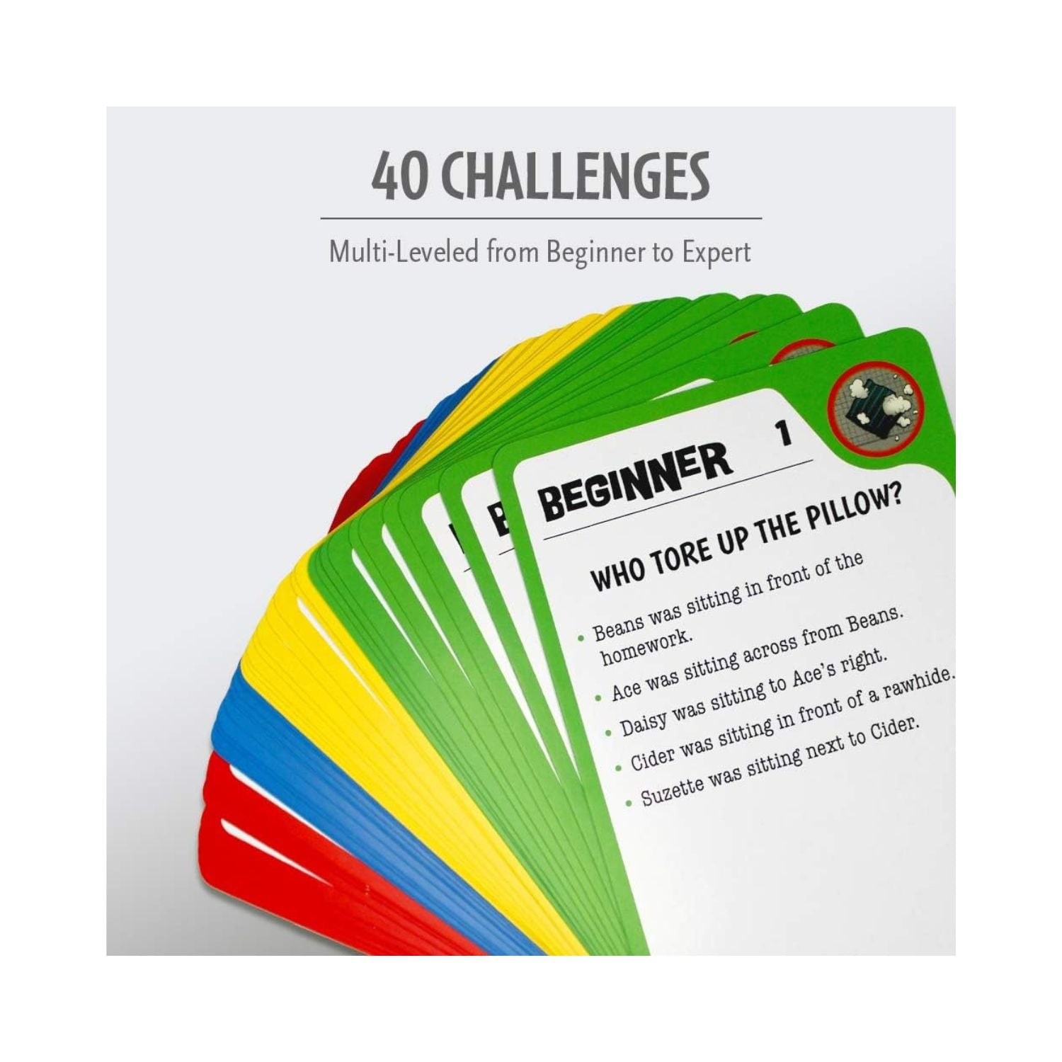 ThinkFun Dog Crimes Logic Game - Brainteaser for Kids and Adults