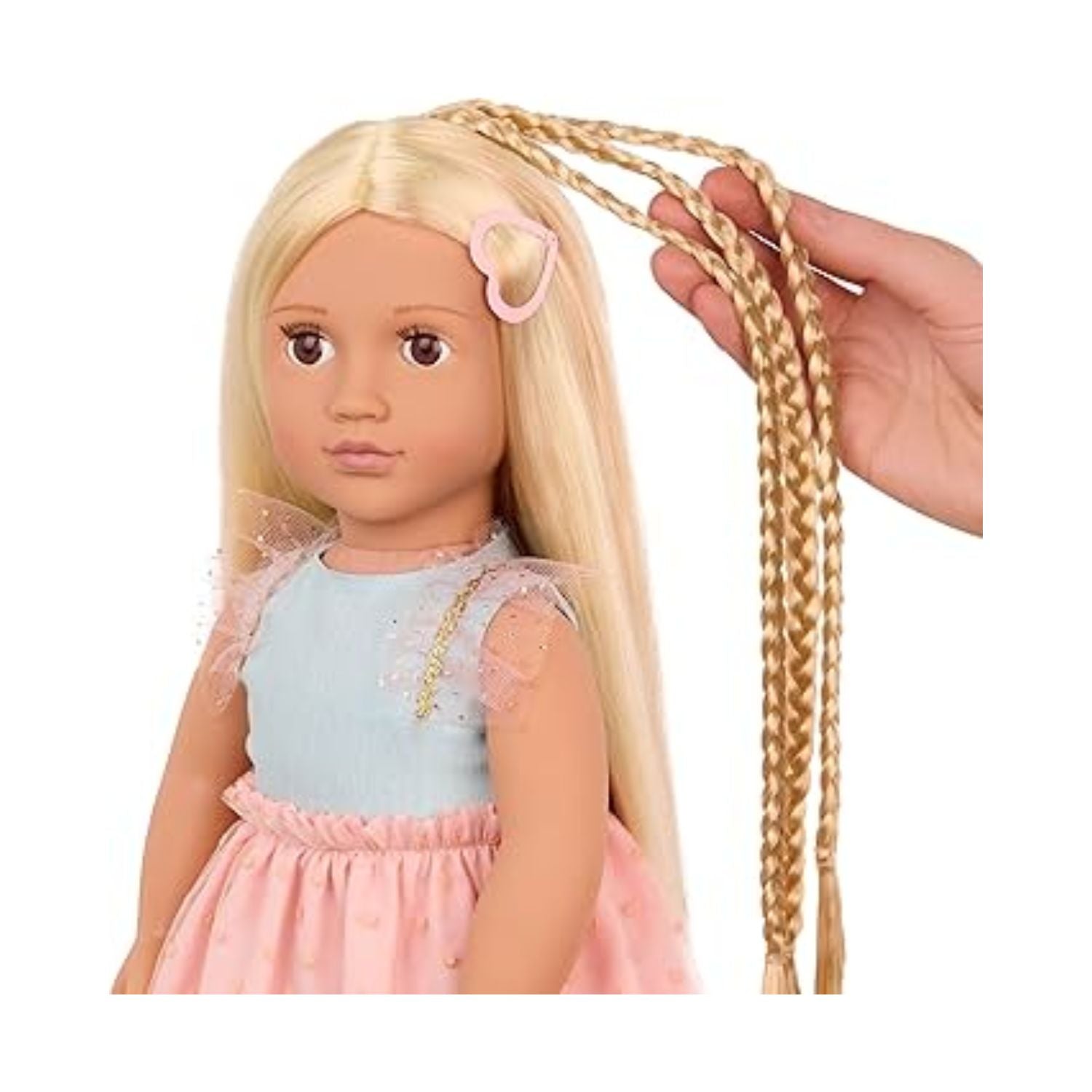 Our Generation Hairplay Doll Poppy 18inch Blonde