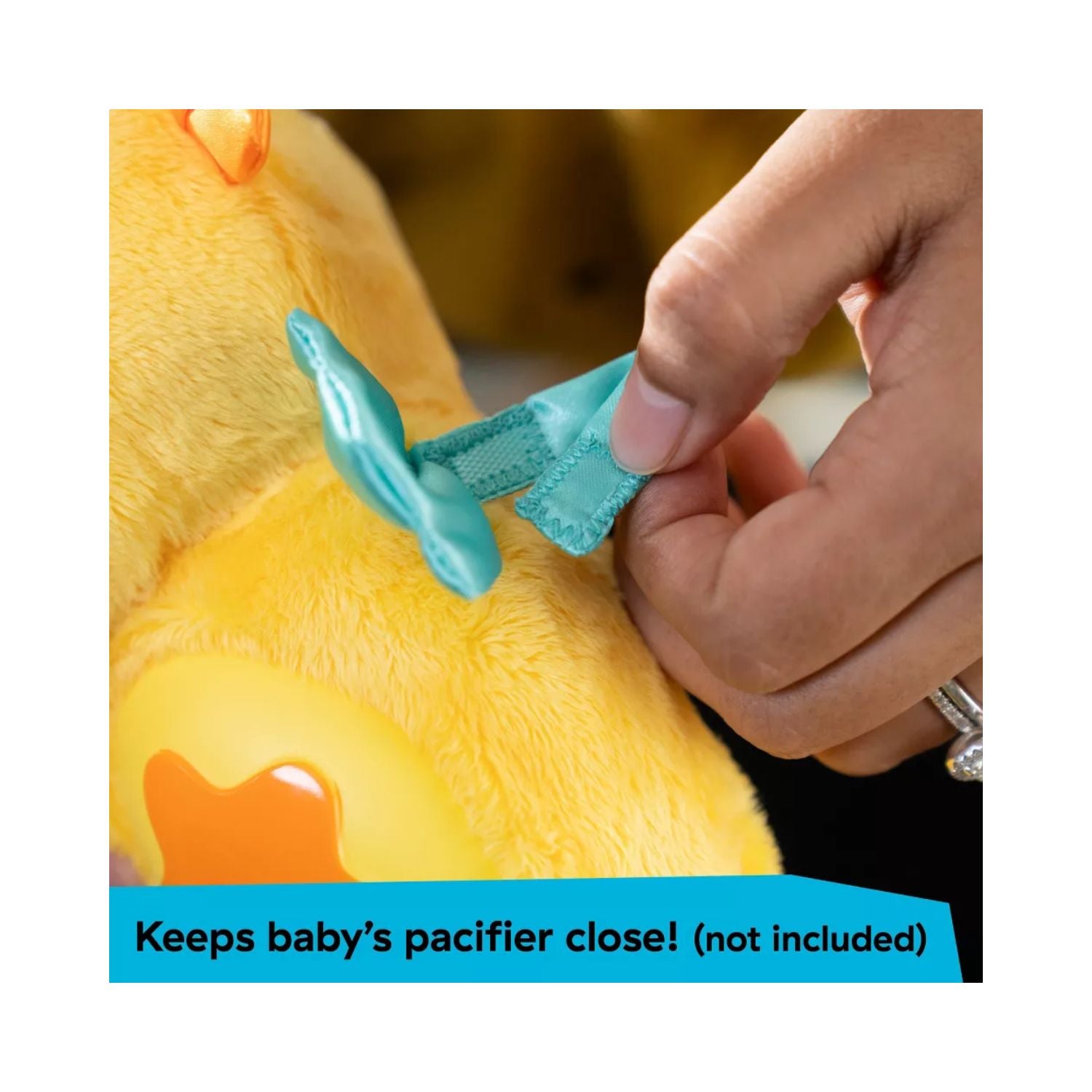 Baby Einstein Seahorse Soother - Yellow