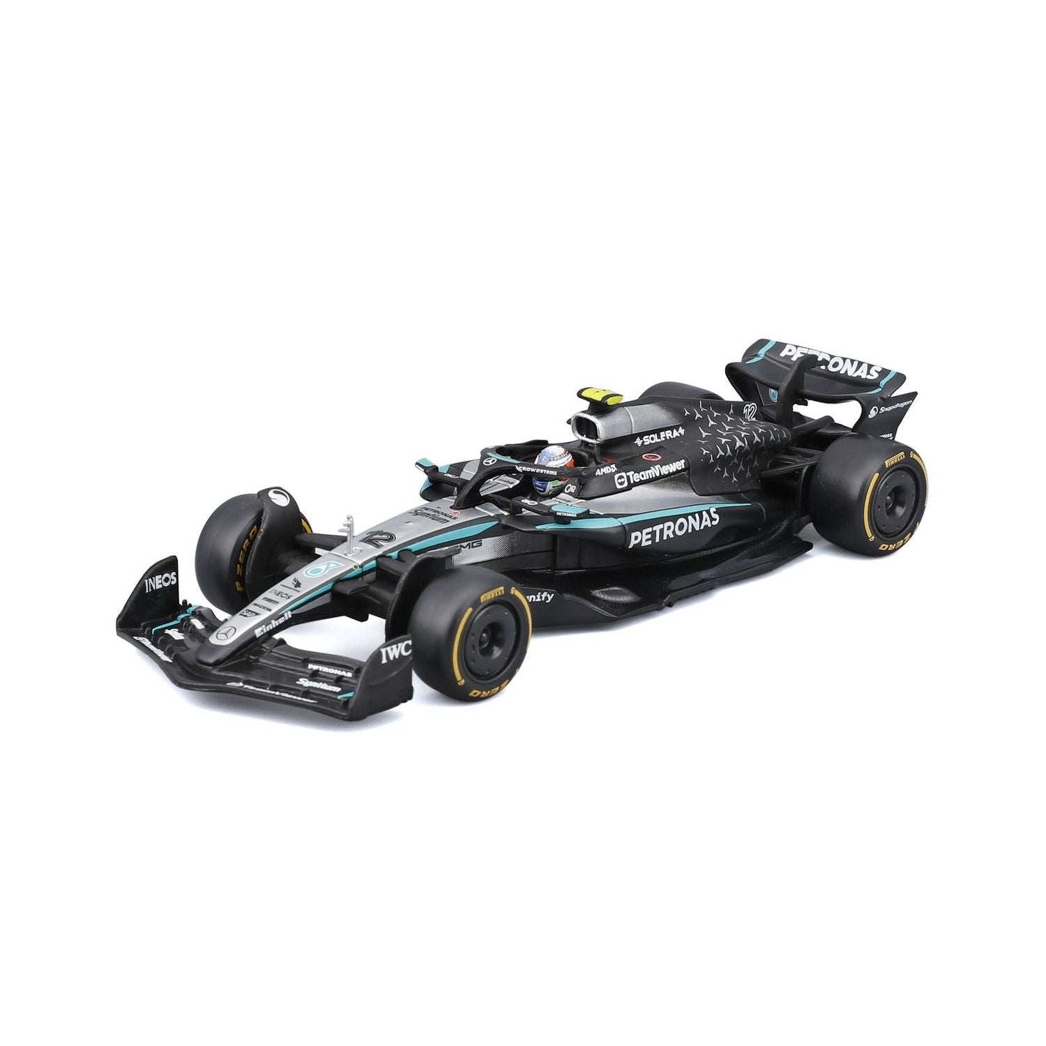 Bburago 1/43 Mercedes-AMG F1 W16 2025 with Collectors Hard Case #12 Kimi