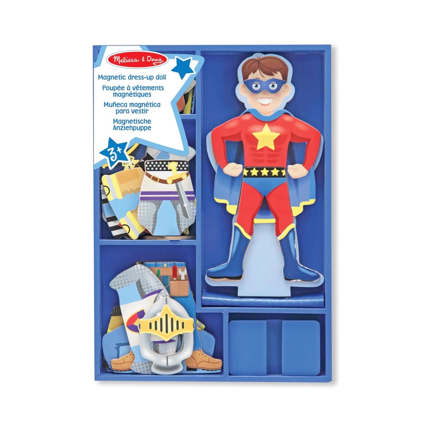 Melissa & Doug Billy Magnetic Wooden Dress-Up Doll