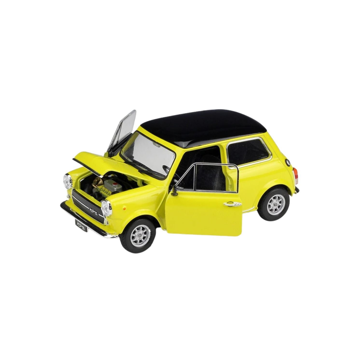 Welly Mini Cooper 1300 Yellow Scale 1:24