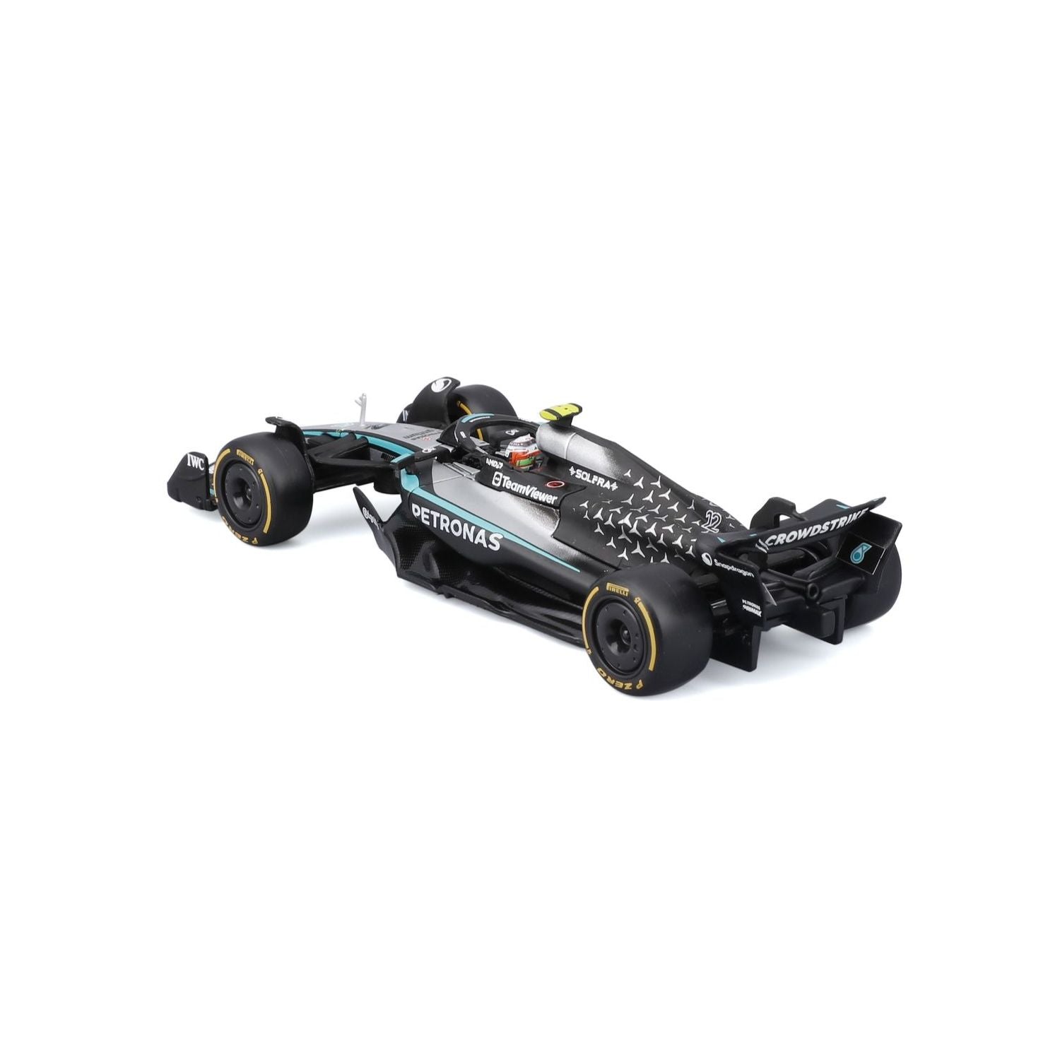 Bburago 1/43 Mercedes-AMG F1 W16 2025 with Collectors Hard Case #12 Kimi