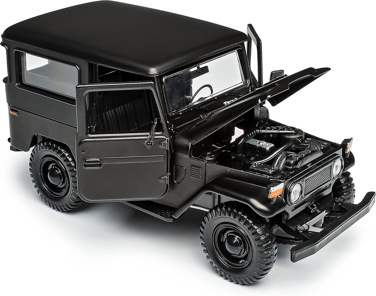 Motormax Platinum Collection Toyota FJ Cruiser FJ40 Hard Top - Black