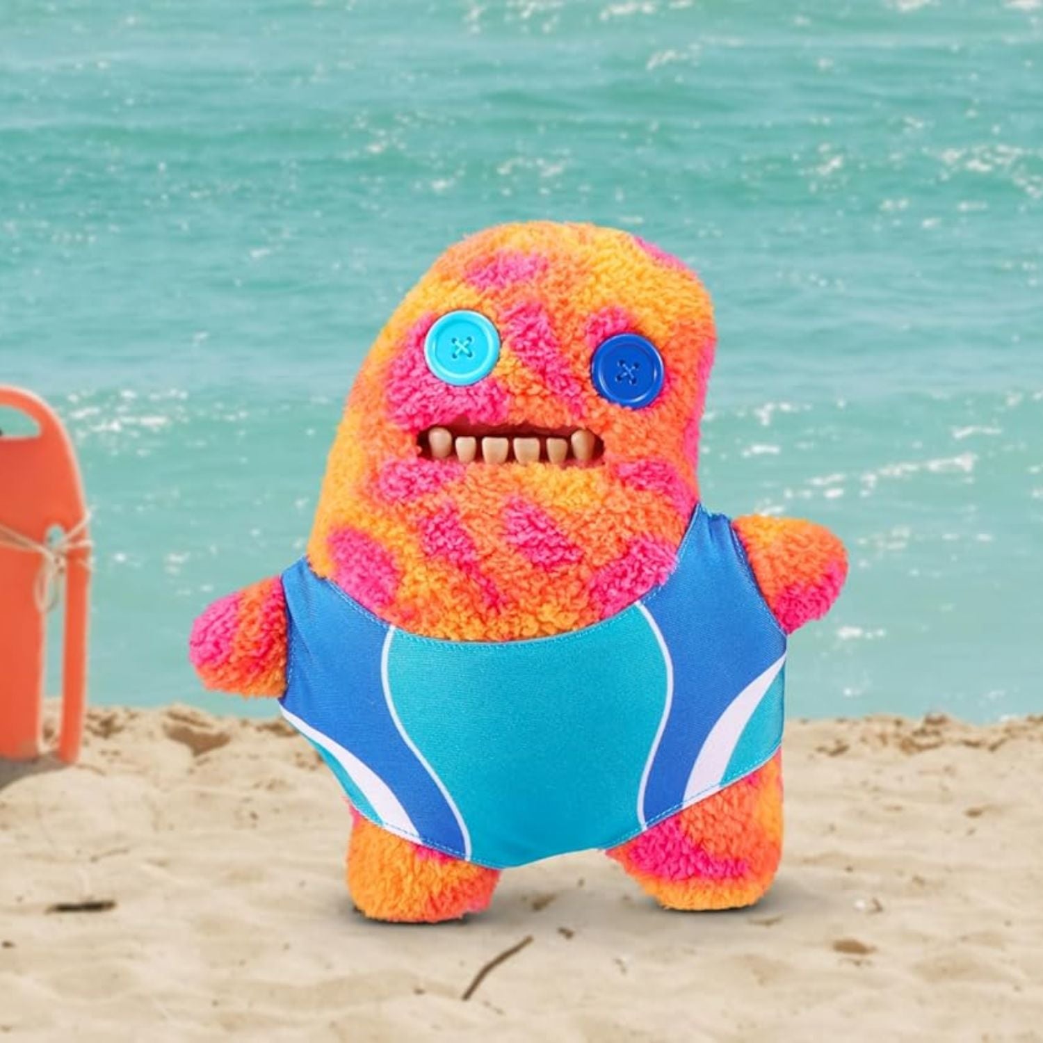 Fuggler Vacay Vibes by ZURU, Funny Ugly Monster - Sir Splodge A Lot - Multi