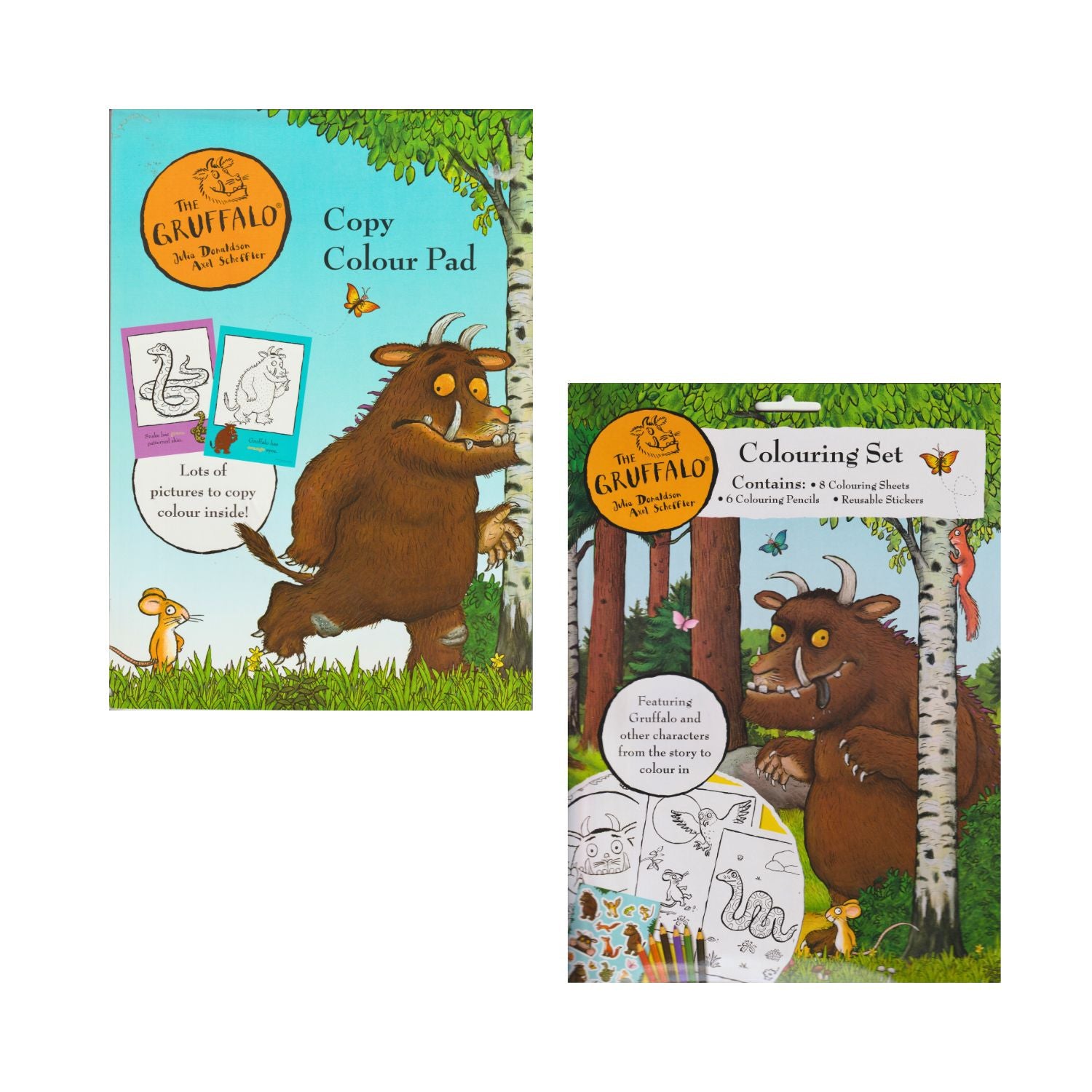 The Gruffalo Activity Set with Copy Colour, Colour and Painting Set