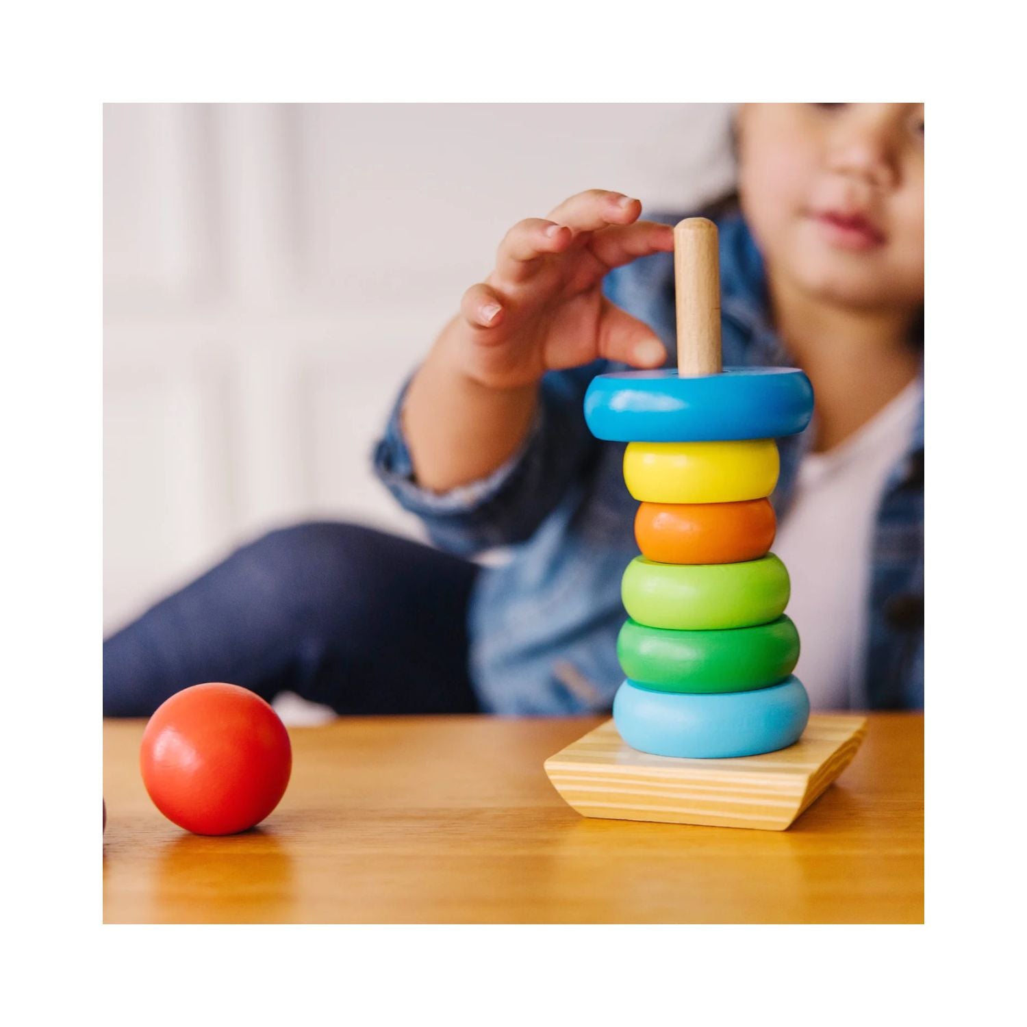 Melissa & Doug Rainbow Stacker