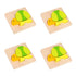 TookyToy - FOUR Mini Puzzle Turtle