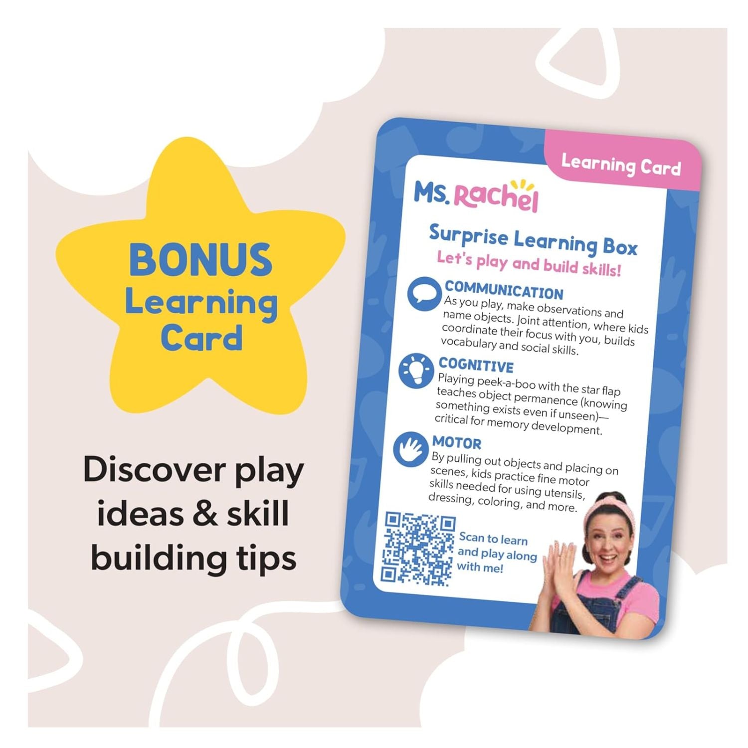 Melissa & Doug Ms Rachel Surprise Learning Box