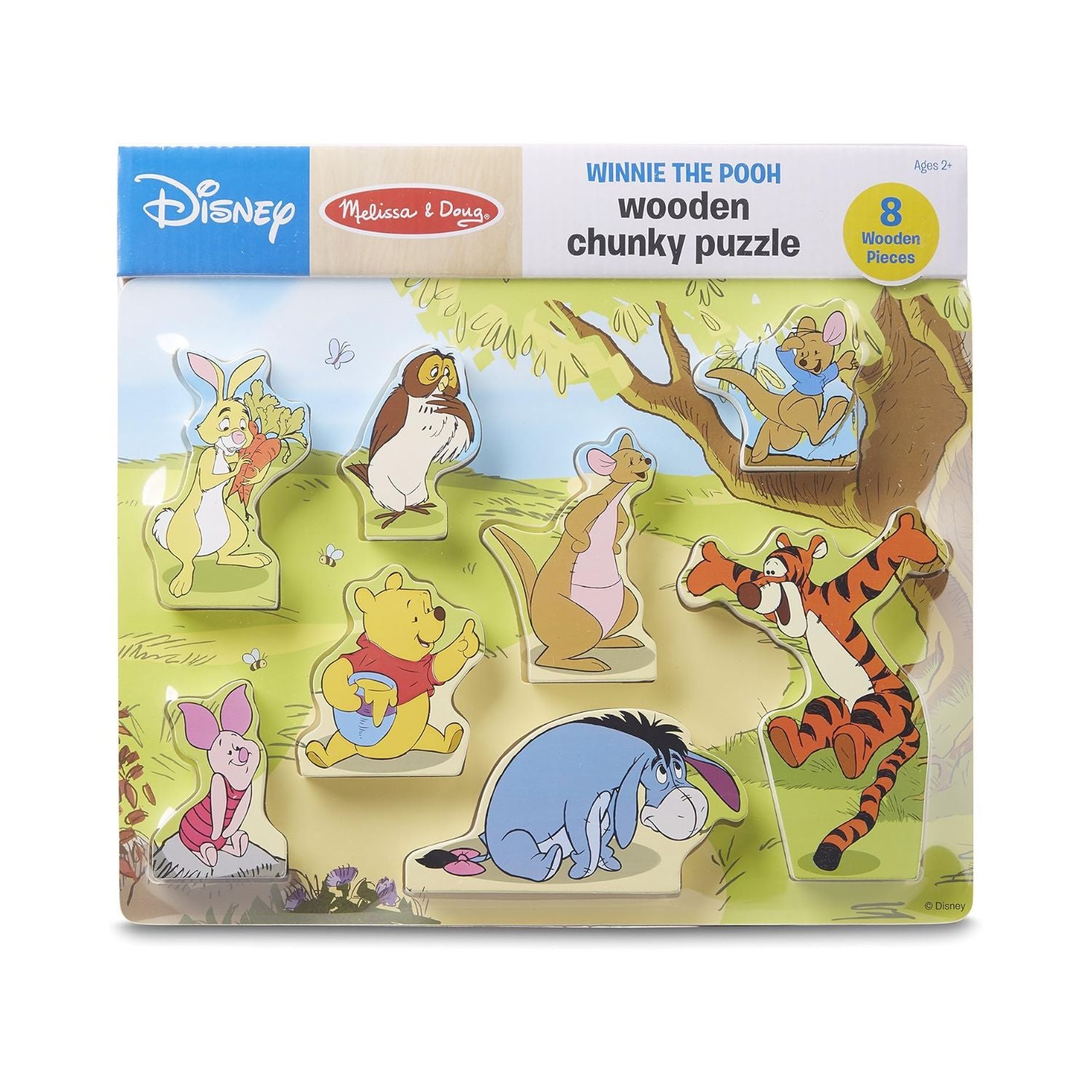 Melissa & Doug Disney Winnie The Pooh Chunky Wooden Puzzle
