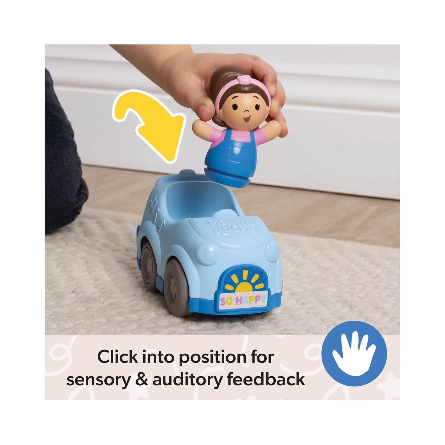 Melissa & Doug Ms Rachel  1-2-3 Roll! Vehicle