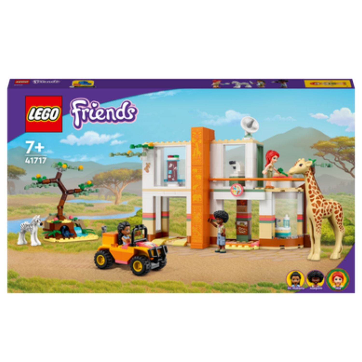 LEGO® Friends Mia’s Wildlife Rescue 41717 Building Toy Set (430 Pieces)