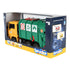 Bruder MAN TGA Rear Loading Garbage Truck - Yellow Green