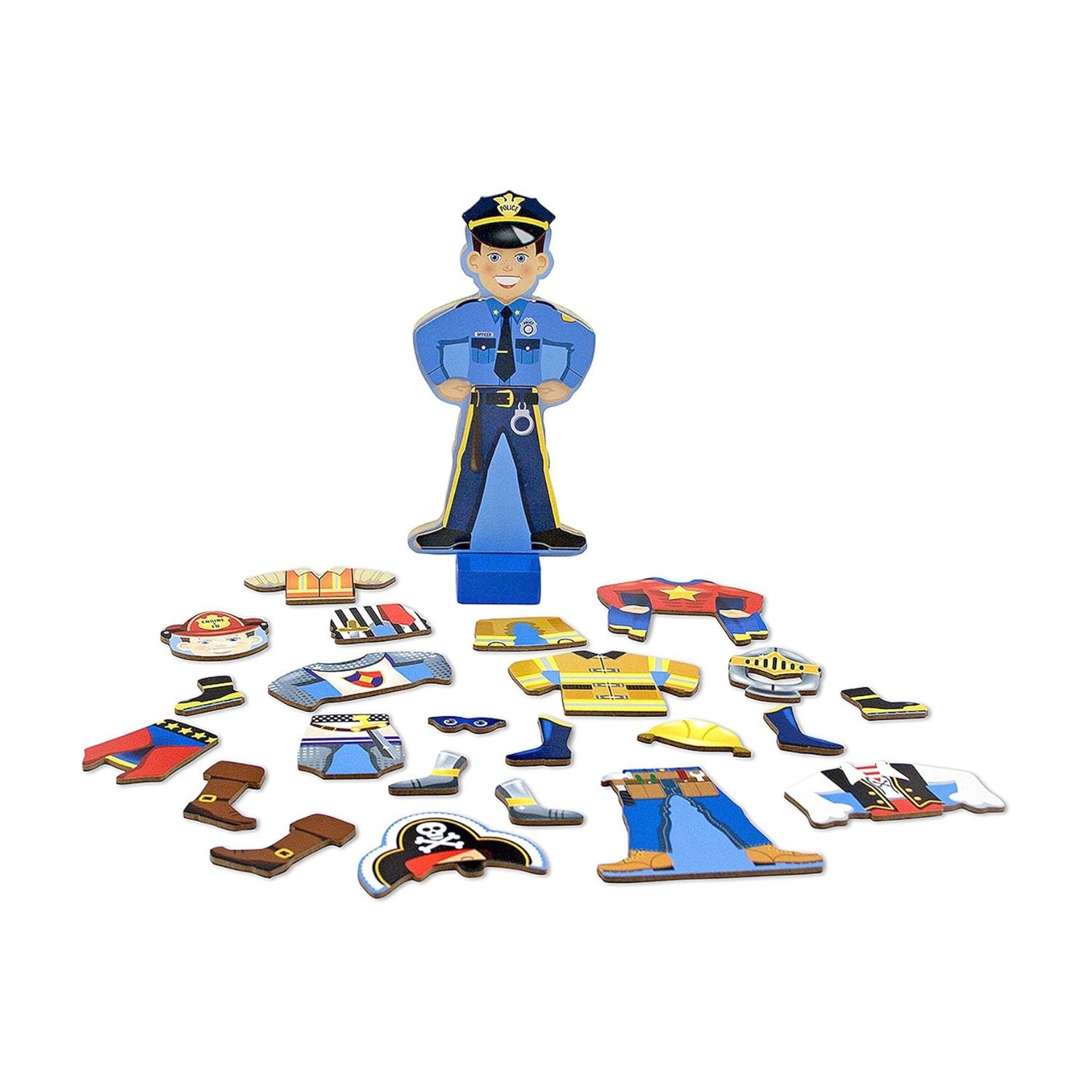 Melissa & Doug Billy Magnetic Wooden Dress-Up Doll