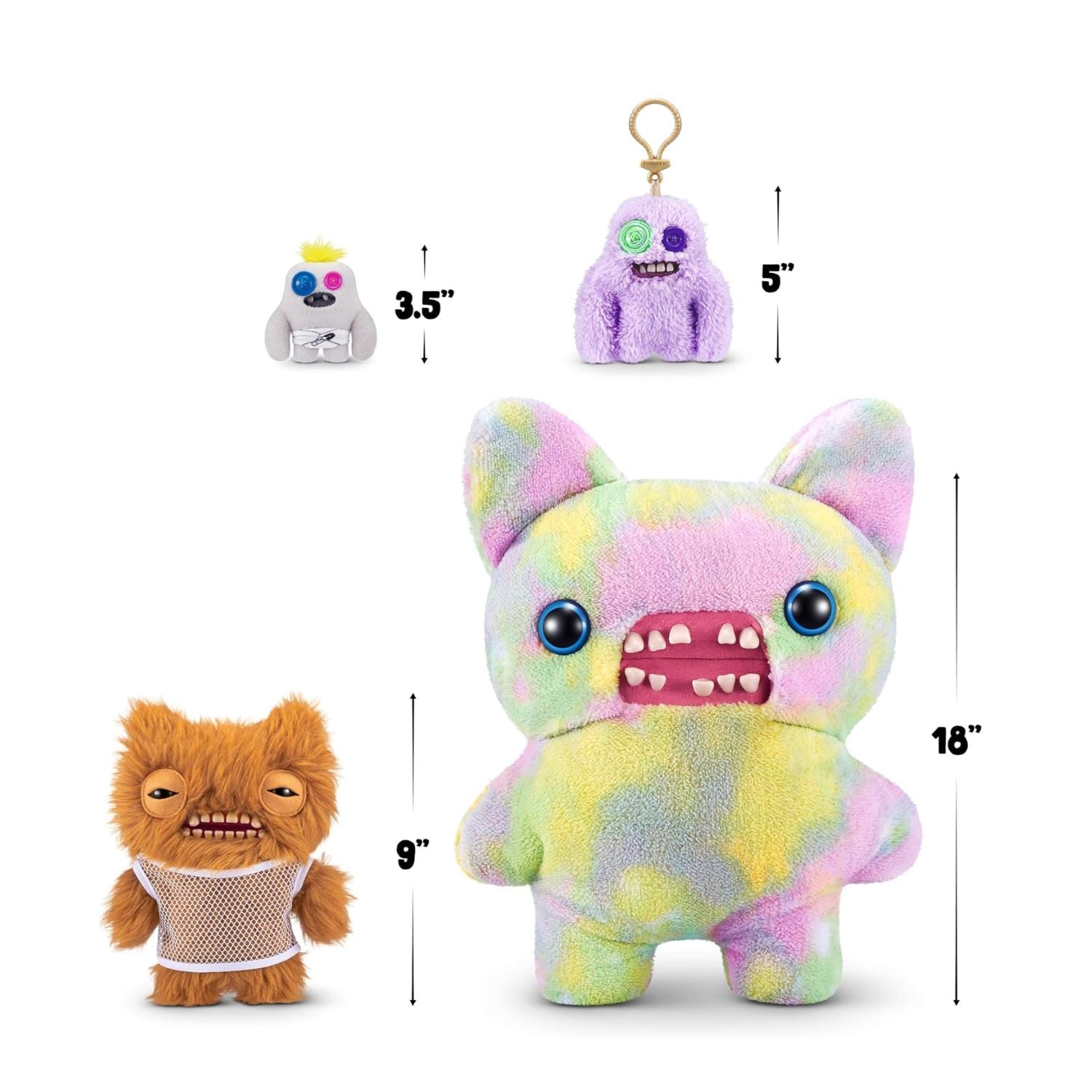 Fuggler Vacay Vibes by ZURU, Funny Ugly Monster - Munch Munch - Ginger