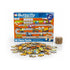 Butterfly A4 Construction Site Wooden Puzzle Set - 48 Pieces