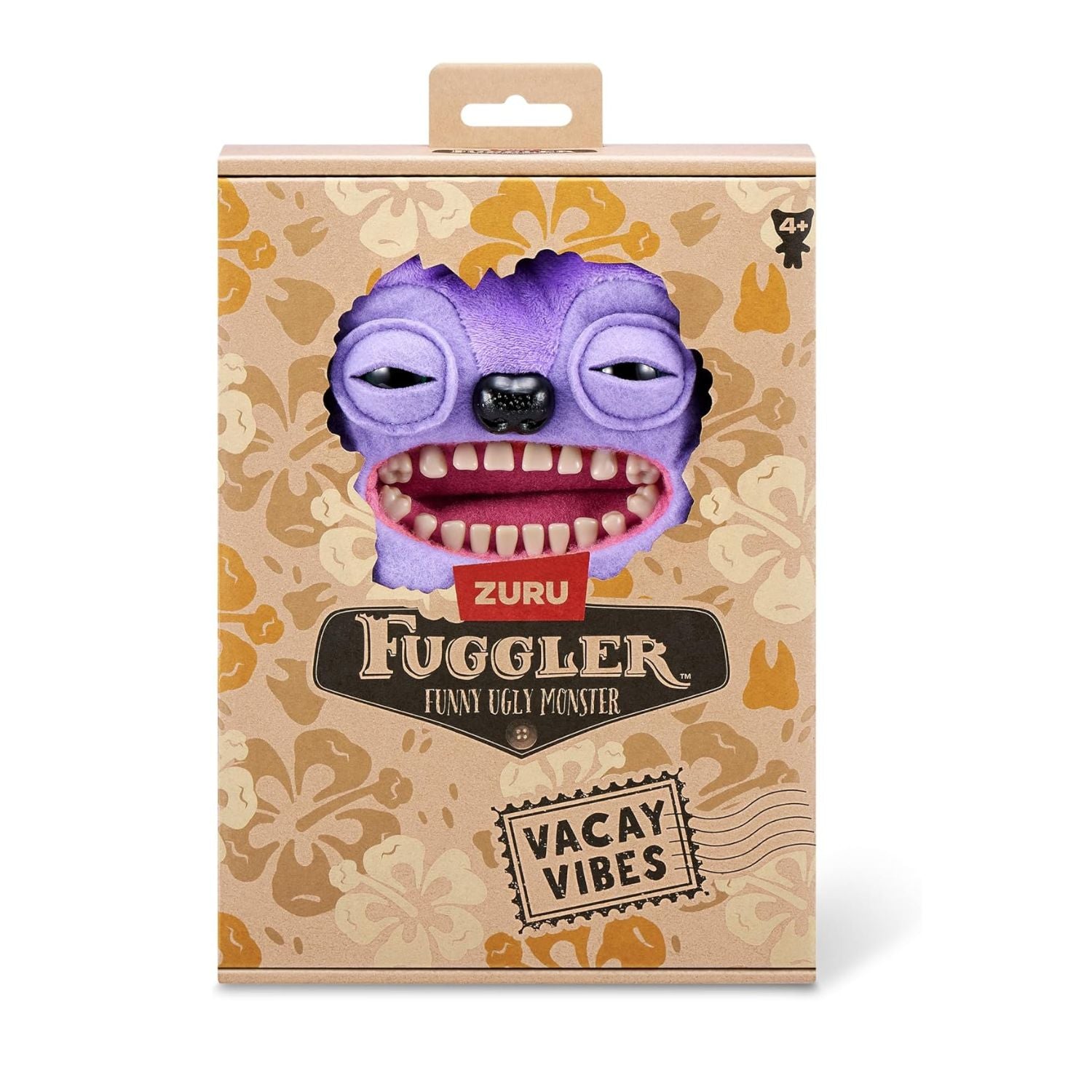 Fuggler Vacay Vibes by ZURU, Funny Ugly Monster- Greedy Grinner - Purple