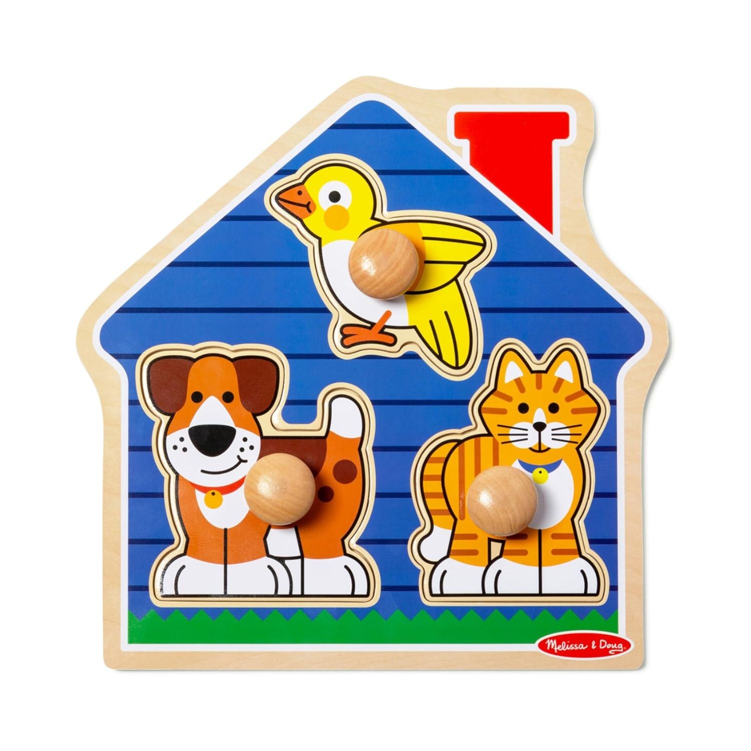 Melissa & Doug House Pets Jumbo Knob