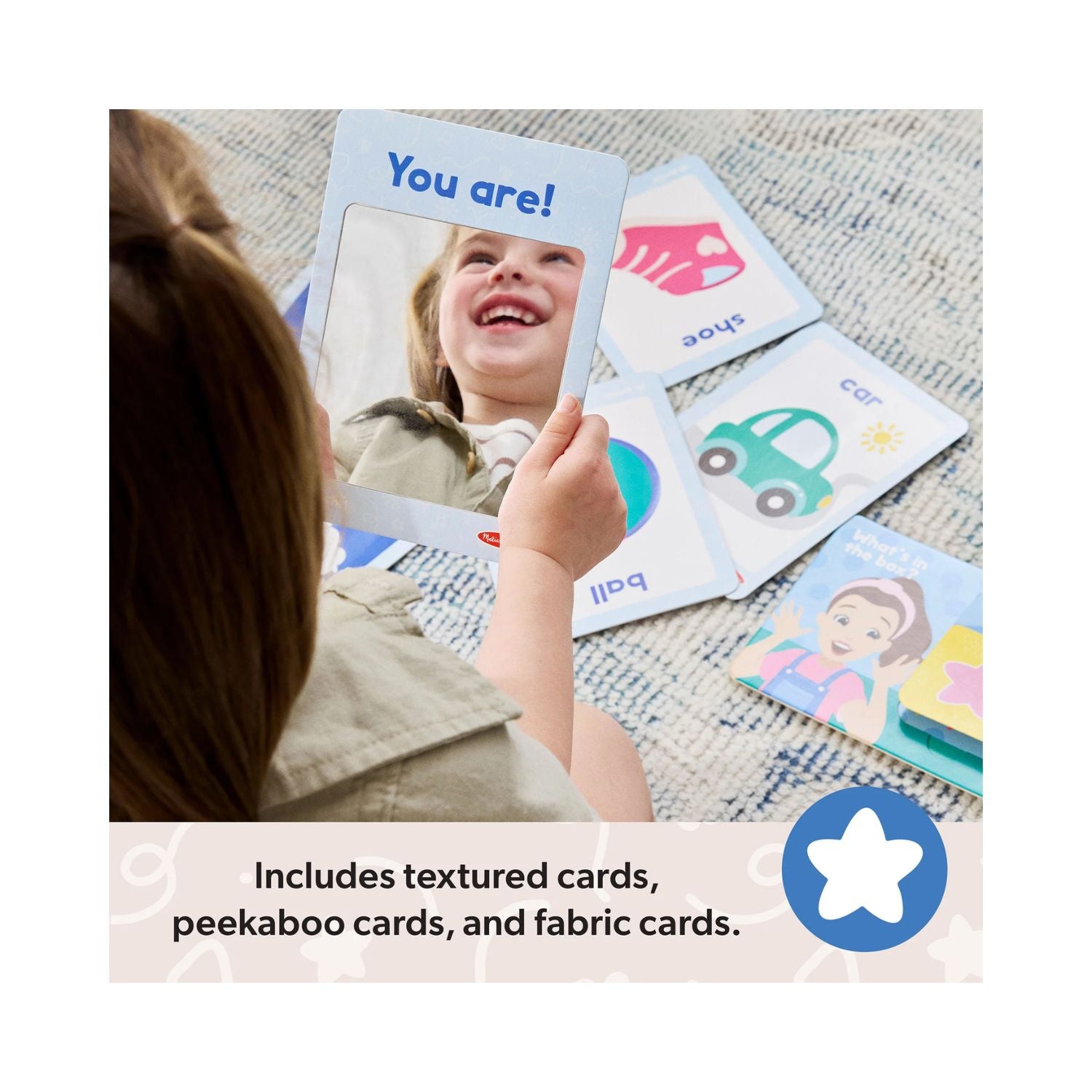 Melissa & Doug Ms. Rachel First Words Sensory Cards