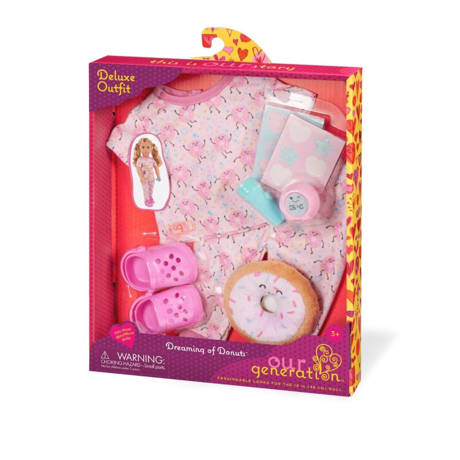 Our Generation Pajama Outfit & Accessories for 18-inch Dolls