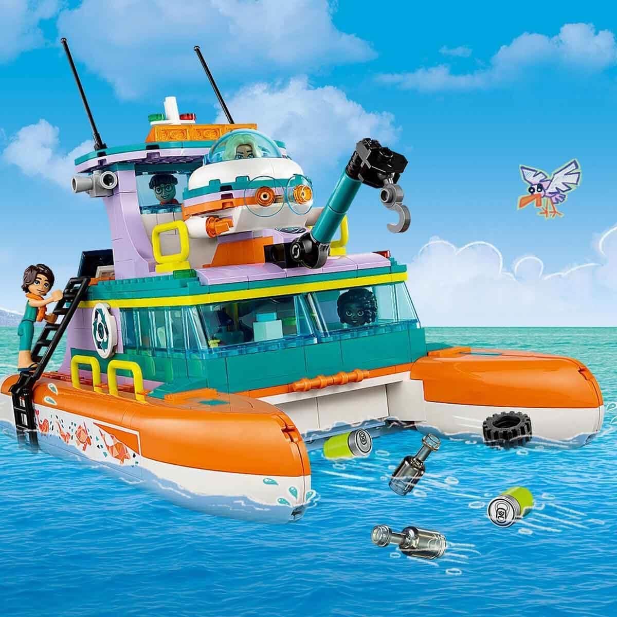 LEGO® - Friends Sea Rescue Boat 41734 Building Toy Set - 717 Pieces