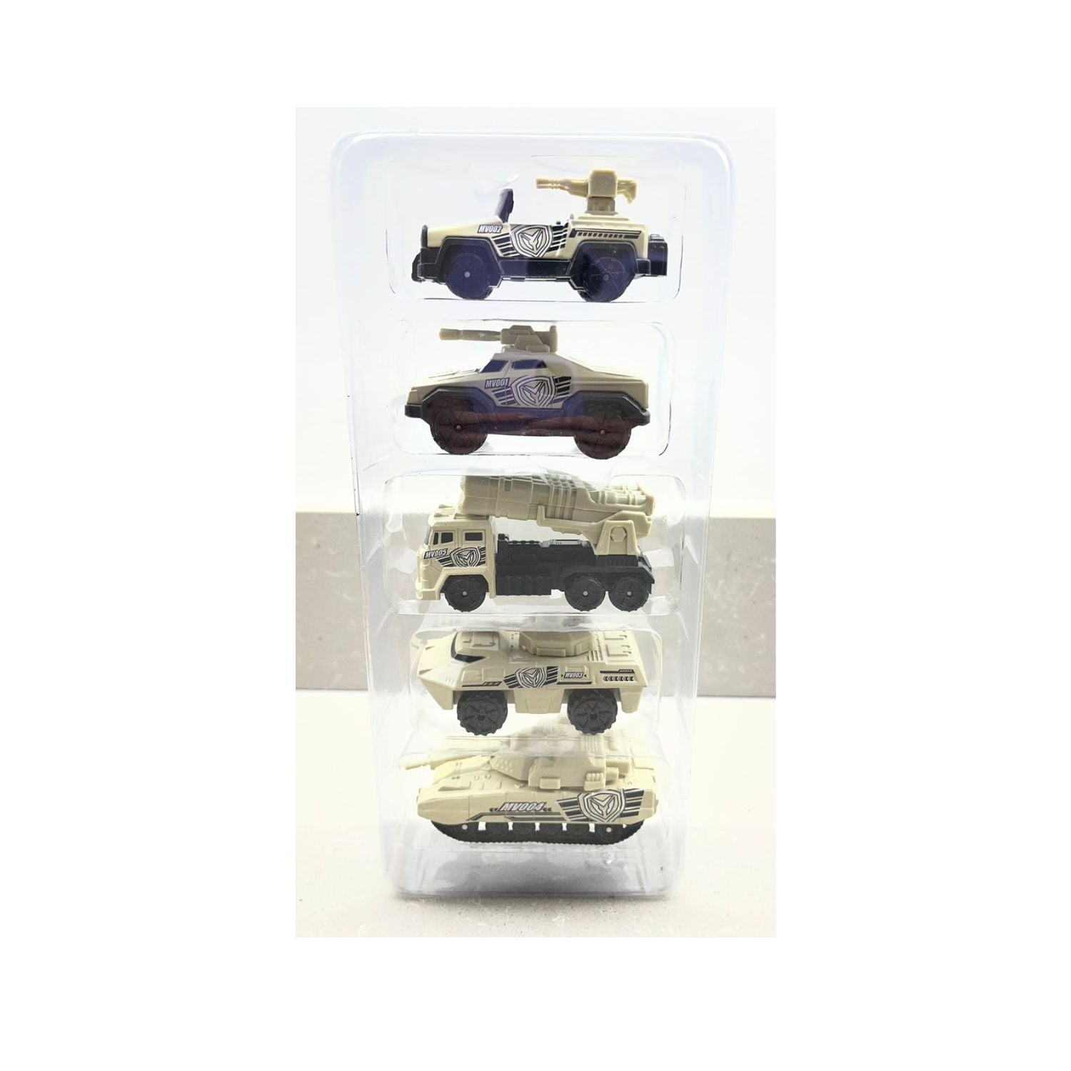 Motormax 5-Piece Die-Cast Military Vehicle Set