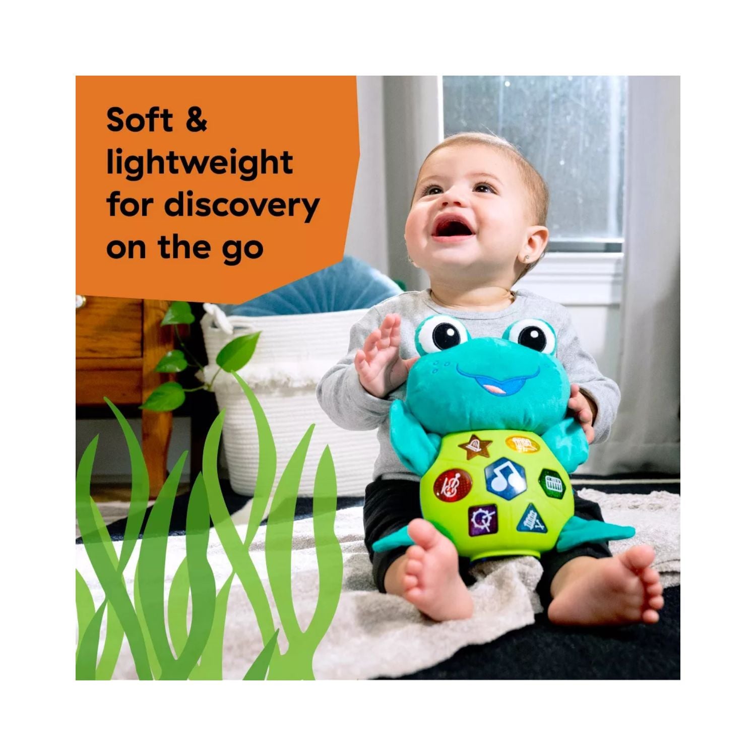 Baby Einstein Neptune's Cuddly Composer Musical Discovery Toy