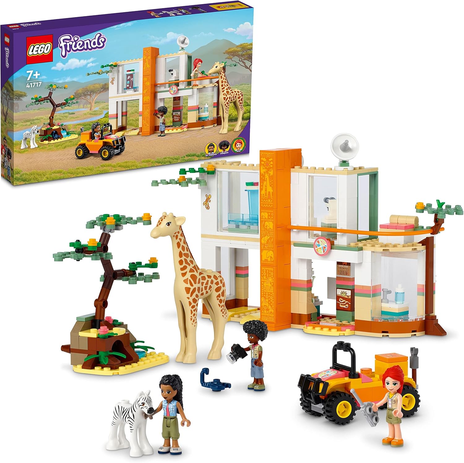 LEGO® Friends Mia’s Wildlife Rescue 41717 Building Toy Set (430 Pieces)