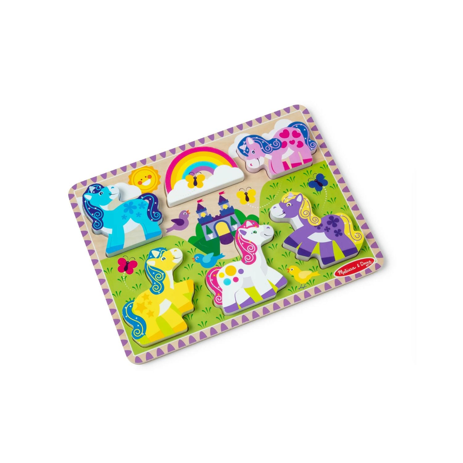 Melissa & Doug Unicorn Chunky Puzzle