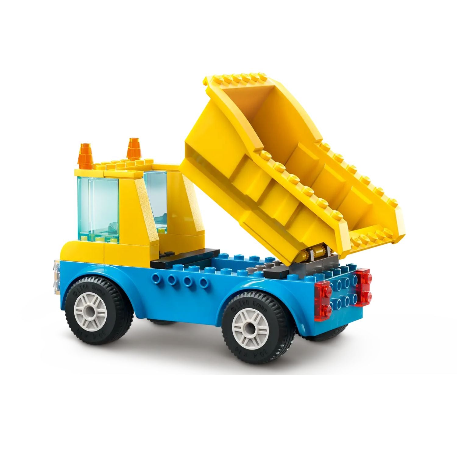 LEGO® City Construction Trucks and Wrecking Ball Crane 60391 Building Toy Cars (235 Pieces)