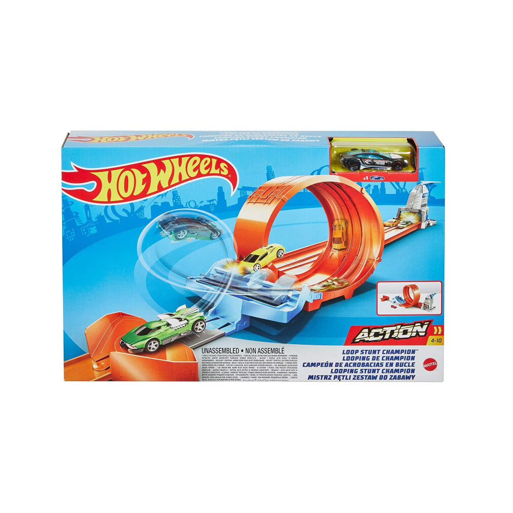 Hot Wheels Rapid Raceway Champion Play Set