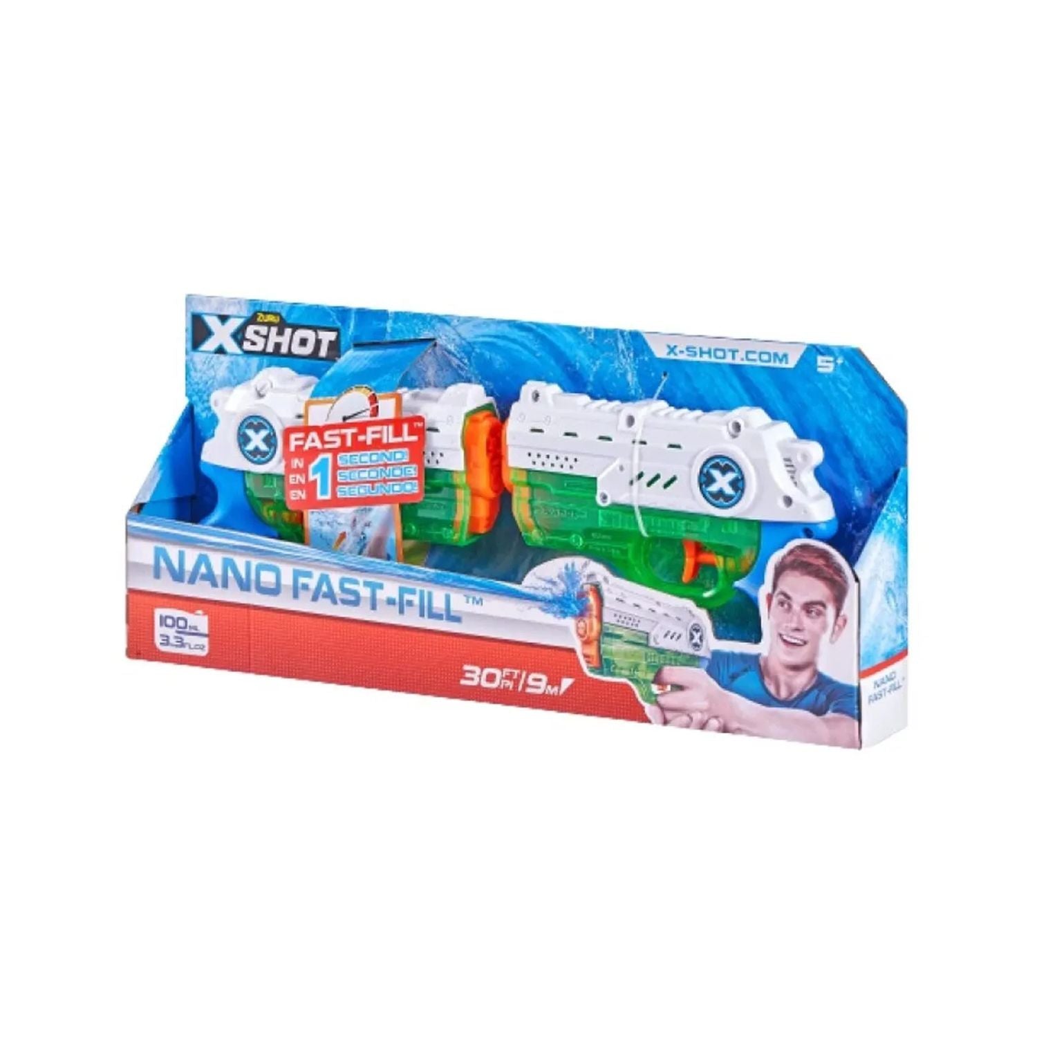 Zuru X-Shot -  WATER WARFARE-NANO FAST-FILL 2PK