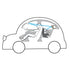 Taf Toys Koala Car Mirror