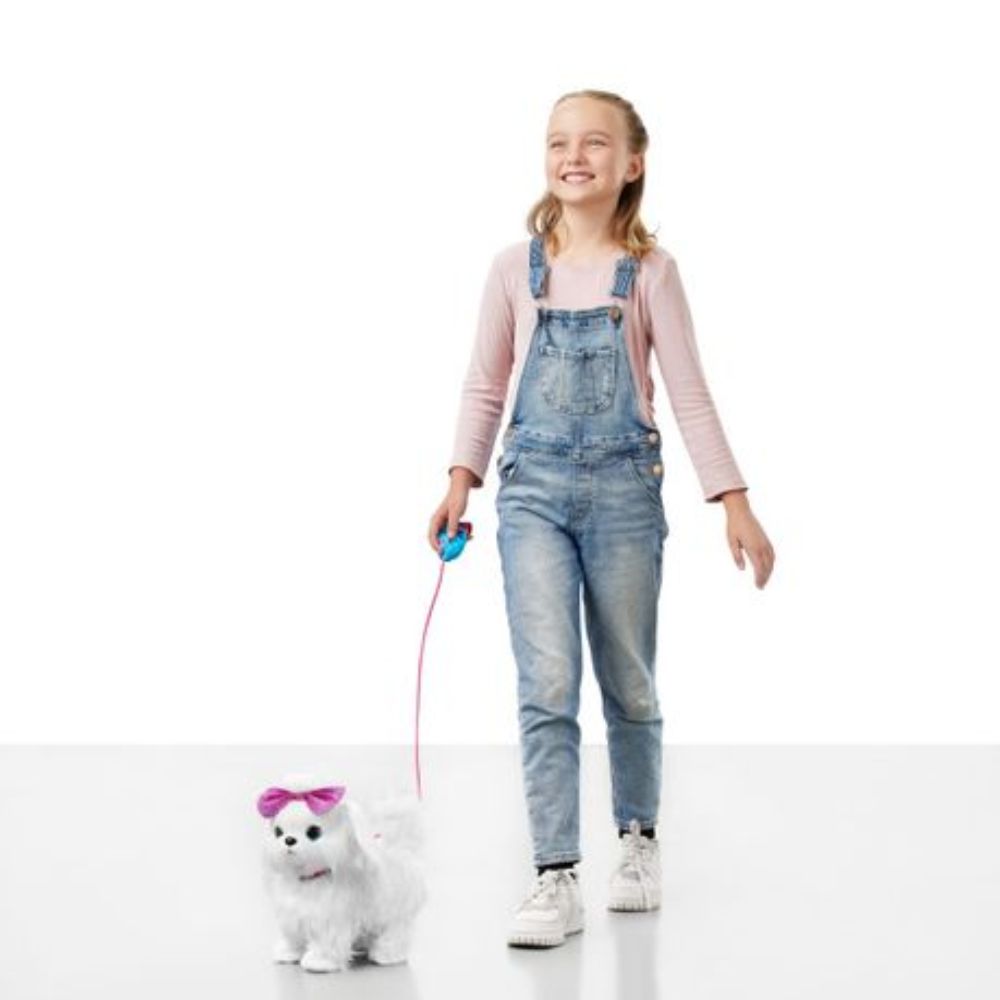 ZURU Pets Alive Lil' Paw Paw Walking Puppy – Interactive Electronic Plush Toy