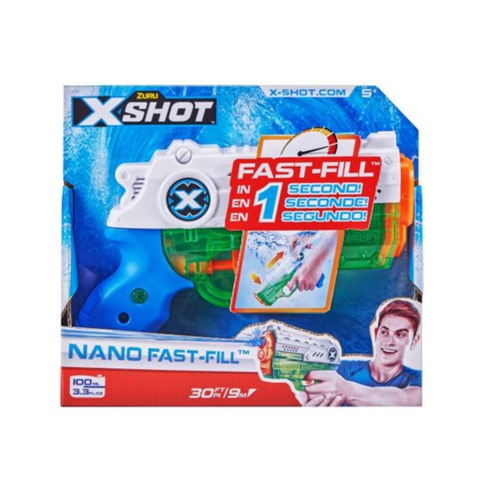 X-Shot Water- Water Warfare-Nano Fast-Fill