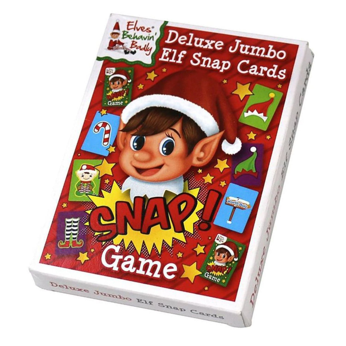 Elf on the Shelf Activity Book and Deluxe Jumbo Snap Cards Bundle ...