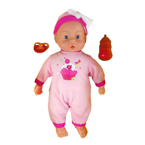 Bayer First Words Baby Doll (38cm) Pink