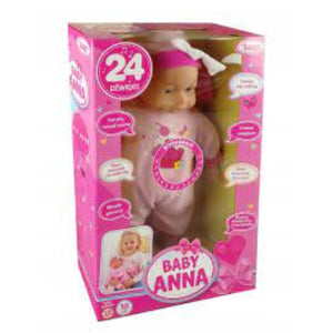 Bayer First Words Baby Doll (38cm) Pink