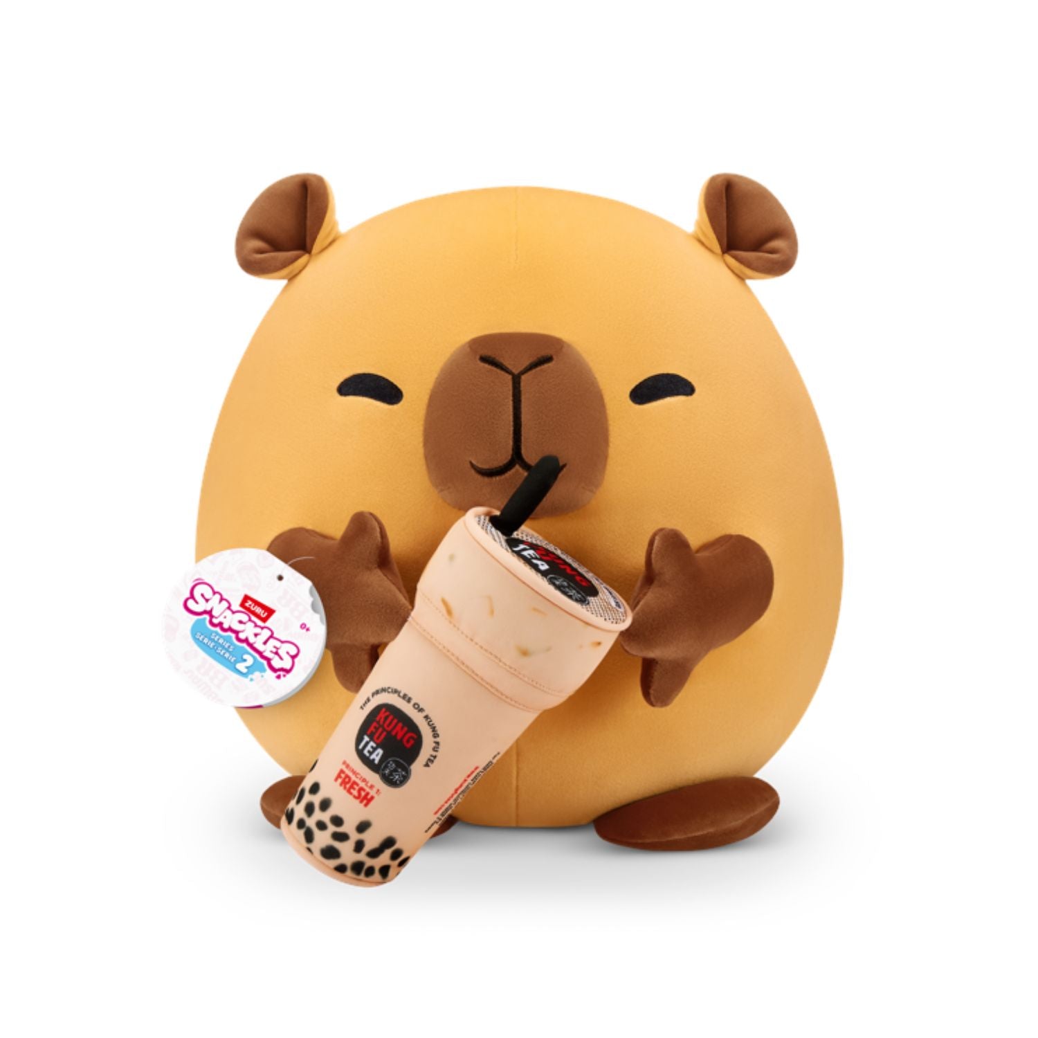 ZURU 36cm SNACKLES-PLUSH -SERIES 2 - Kung Fu Tea