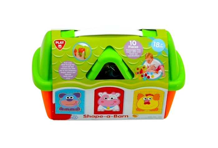 PlayGo Barn Shape Sorter