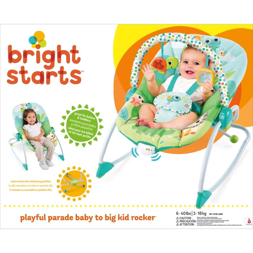 Bright Starts  Playful Parade Baby to Big Kid Rocker