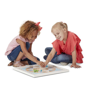 Melissa & Doug Wooden Solitaire & Chinese Checkers