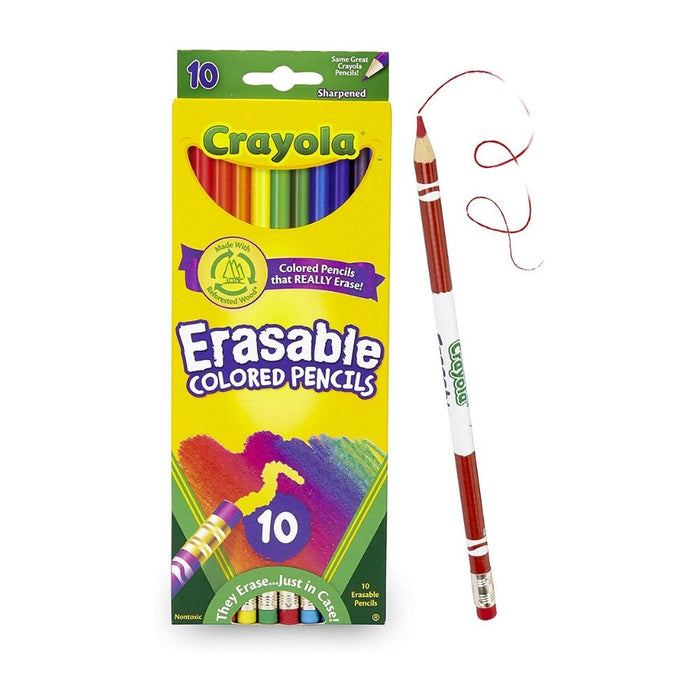 Crayola - 10 Erasable Pencils