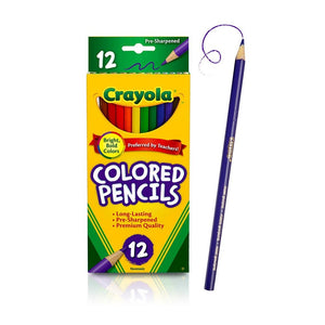 Crayola - 12 Coloured Pencils