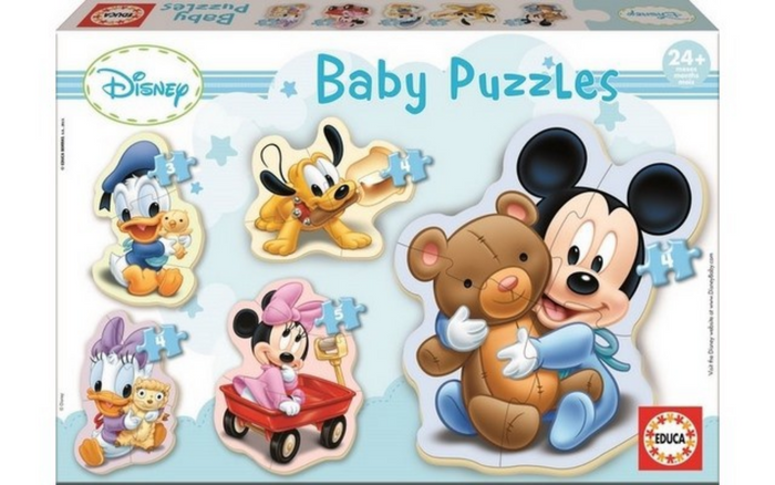 Educa Baby Puzzles - Mickey (5 ASSD)