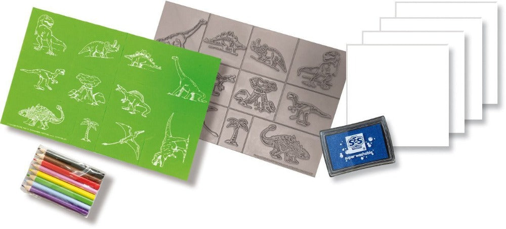 SES Creative Dinosaur Stamp Set