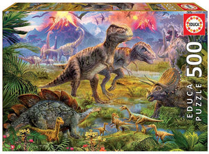 Educa Dinosaur Gathering - 500pcs Adult Puzzle