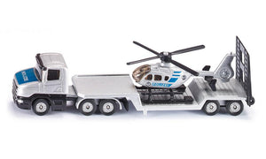Siku Scania Low Loader with Police Helicopter 1:87